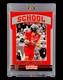 Patrick Mahomes Rookie Red Foil Sp Insert Rc Card 2017 Super Bowl Chiefs