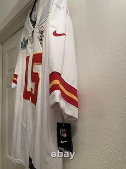 PATRICK MAHOMES Super Bowl 57 white Jersey size = L /XL KC CHIEFS New with Tags
