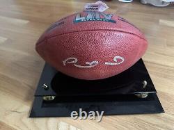 PATRICK MAHOMES signed Kansas City Chiefs WILSON Super Bowl 54 LIV football JSA