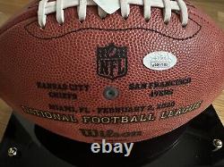 PATRICK MAHOMES signed Kansas City Chiefs WILSON Super Bowl 54 LIV football JSA