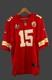 Patrick Mahomes #15 Chiefs Nike Super Bowl Liv Jersey Red Xl Nwot