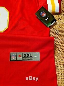 Patrick Mahomes #15 KC Chiefs Red Super Bowl 54 Jersey XXL