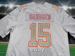 Patrick Mahomes #15 Kansas City Chiefs Nike Super Bowl LVIII Jersey Sz Large