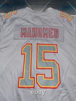Patrick Mahomes #15 Kansas City Chiefs Nike Super Bowl LVIII Jersey Sz Large