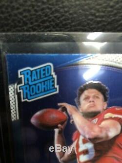 Patrick Mahomes 2017 Donruss Optic Rated Rookie # 177 Chiefs Rookie Super Bowl