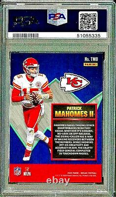 Patrick Mahomes 2020 Mosaic Touchdown Masters PSA 9 MINT LOW POP 14 LOW PRICE