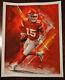 Patrick Mahomes 2021 Chiefs Robert Bruno Super Bowl Art Print Signed #3/50
