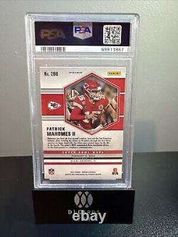 Patrick Mahomes 2021 MOSAIC REACTIVE ORANGE SUPER BOWL MVP KC Chiefs PSA 10