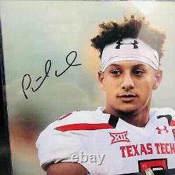 Patrick Mahomes Autographed 8x10 Photo Signed Texas Tech Raiders Super Bowl COA