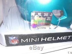 Patrick Mahomes Autographed Mini Super Bowl Helmet COA Kansas City Chiefs