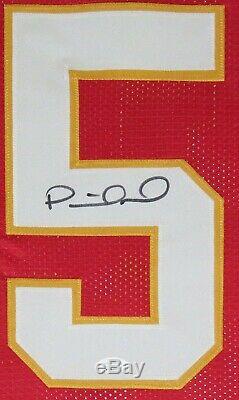 Patrick Mahomes Autographed Super Bowl Chiefs Jersey Jsa Coa Framed 8x10 Photo