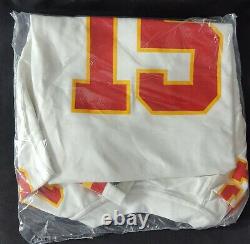 Patrick Mahomes Chiefs New White'SB LIV PATCH' Nike Game Jersey Men's Sz Medium