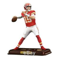 Patrick Mahomes Danbury Mint All Star Figurines Chiefs Super Bowl Mvp 22kt New