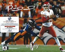 Patrick Mahomes Hand Signed 8 x 10 Photo Superbowl Kansas City Chiefs COA NFL