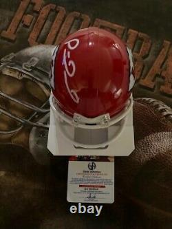 Patrick Mahomes Hand Signed Mini Helmet Super Bowl Kansas City Chiefs