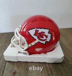 Patrick Mahomes Hand Signed Mini Helmet Superbowl Kansas City Chiefs COA NFL