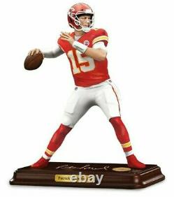 Patrick Mahomes II Danbury Mint Sculpture SB LIV MVP FIGURINE KC CHIEFS #1879