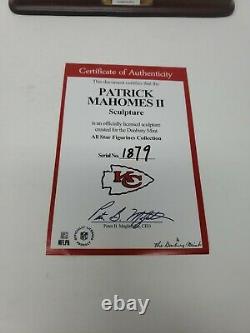 Patrick Mahomes II Danbury Mint Sculpture SB LIV MVP FIGURINE KC CHIEFS #1879