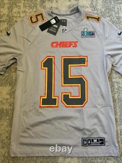 Patrick Mahomes Jersey Mens Medium Authentic Nike RARE Super Bowl LVII Chiefs