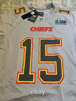 Patrick Mahomes Jersey Mens Medium Authentic Nike RARE Super Bowl LVII Chiefs