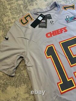 Patrick Mahomes Jersey Mens Medium Authentic Nike RARE Super Bowl LVII Chiefs