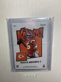 Patrick Mahomes KABOOM? 2023 Absolute Football CASE HIT Super Bowl Champion