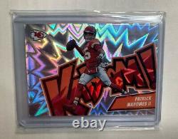 Patrick Mahomes KABOOM? 2023 Absolute Football CASE HIT Super Bowl Champion