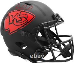 Patrick Mahomes KC Chiefs Signed Super Bowl LIV Champs Eclipse Replica Helmet
