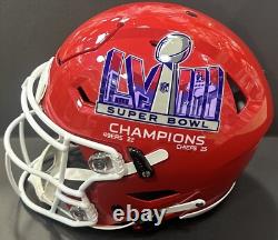 Patrick Mahomes KC Chiefs Signed Super Bowl Speed Flex Helmet MVP Auto Fanatics