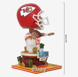 Patrick Mahomes KC Chiefs Super Bowl 57 MVP Bust Bighead Bobblehead FOCO NEW #48