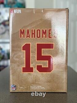 Patrick Mahomes KC Chiefs Super Bowl 57 MVP Bust Bighead Bobblehead FOCO NEW #48