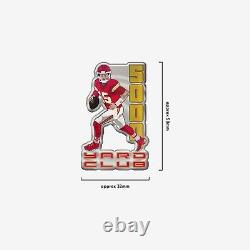 Patrick Mahomes Kansas City Chiefs 5000 Passing Yards Pin Foco Presale Brand New