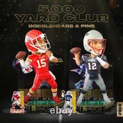 Patrick Mahomes Kansas City Chiefs 5000 Passing Yards Pin Foco Presale Brand New