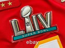 Patrick Mahomes Kansas City Chiefs Authentic Jersey and Super Bowl LIV Patch