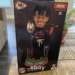 Patrick Mahomes Kansas City Chiefs Grim Reaper Bobblehead Foco New Orig Box