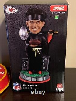 Patrick Mahomes Kansas City Chiefs Grim Reaper Bobblehead Foco New Orig Box