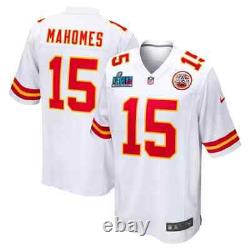 Patrick Mahomes Kansas City Chiefs Nike Away Super Bowl LVII Game Jersey Men NFL