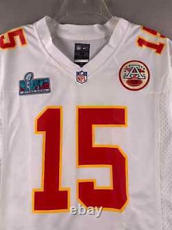 Patrick Mahomes Kansas City Chiefs Nike Away Super Bowl LVII Game Jersey Men NFL