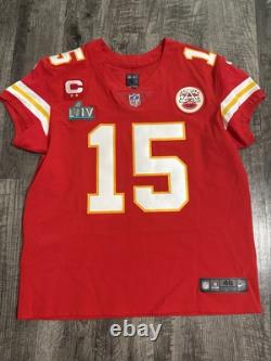 Patrick Mahomes Kansas City Chiefs Nike Elite Jersey Super Bowl 54 Men's Size 48