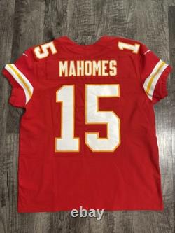 Patrick Mahomes Kansas City Chiefs Nike Elite Jersey Super Bowl 54 Men's Size 48