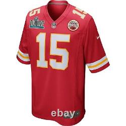 Patrick Mahomes Kansas City Chiefs Nike Super Bowl LIV Bound Game Edition Jersey