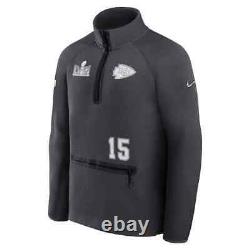 Patrick Mahomes Kansas City Chiefs Nike Super Bowl LVIII Opening Night Jacket 15