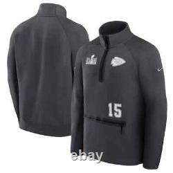 Patrick Mahomes Kansas City Chiefs Nike Super Bowl LVIII Opening Night Jacket 15