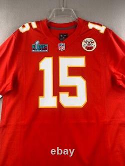 Patrick Mahomes Kansas City Chiefs Nike Super Bowl LVII Game Jersey Men's Medium