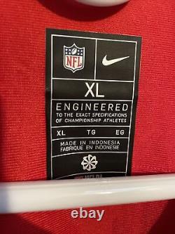 Patrick Mahomes Kansas City Chiefs Nike Super Bowl LVII Game Jersey Men's Sz XL