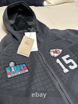 Patrick Mahomes Kansas City Chiefs Nike Super Bowl LVII Opening Night Hoodie XL