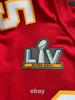 Patrick Mahomes Kansas City Chiefs Nike Super Bowl LV Bound Game Jersey Red