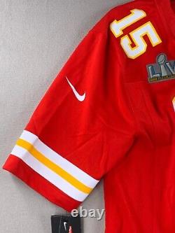 Patrick Mahomes Kansas City Chiefs Nike Super Bowl LV Game Jersey Men's Large