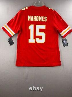 Patrick Mahomes Kansas City Chiefs Nike Super Bowl LV Game Jersey Men's Medium