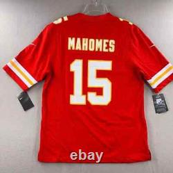 Patrick Mahomes Kansas City Chiefs Nike Super Bowl LV Game Jersey Men's NFL New